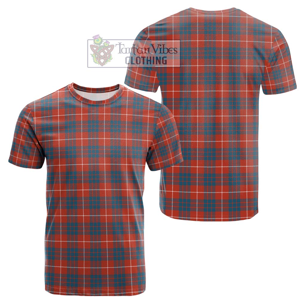 Hamilton Ancient Tartan Cotton T-Shirt Kid's Shirt - Tartanvibesclothing Shop