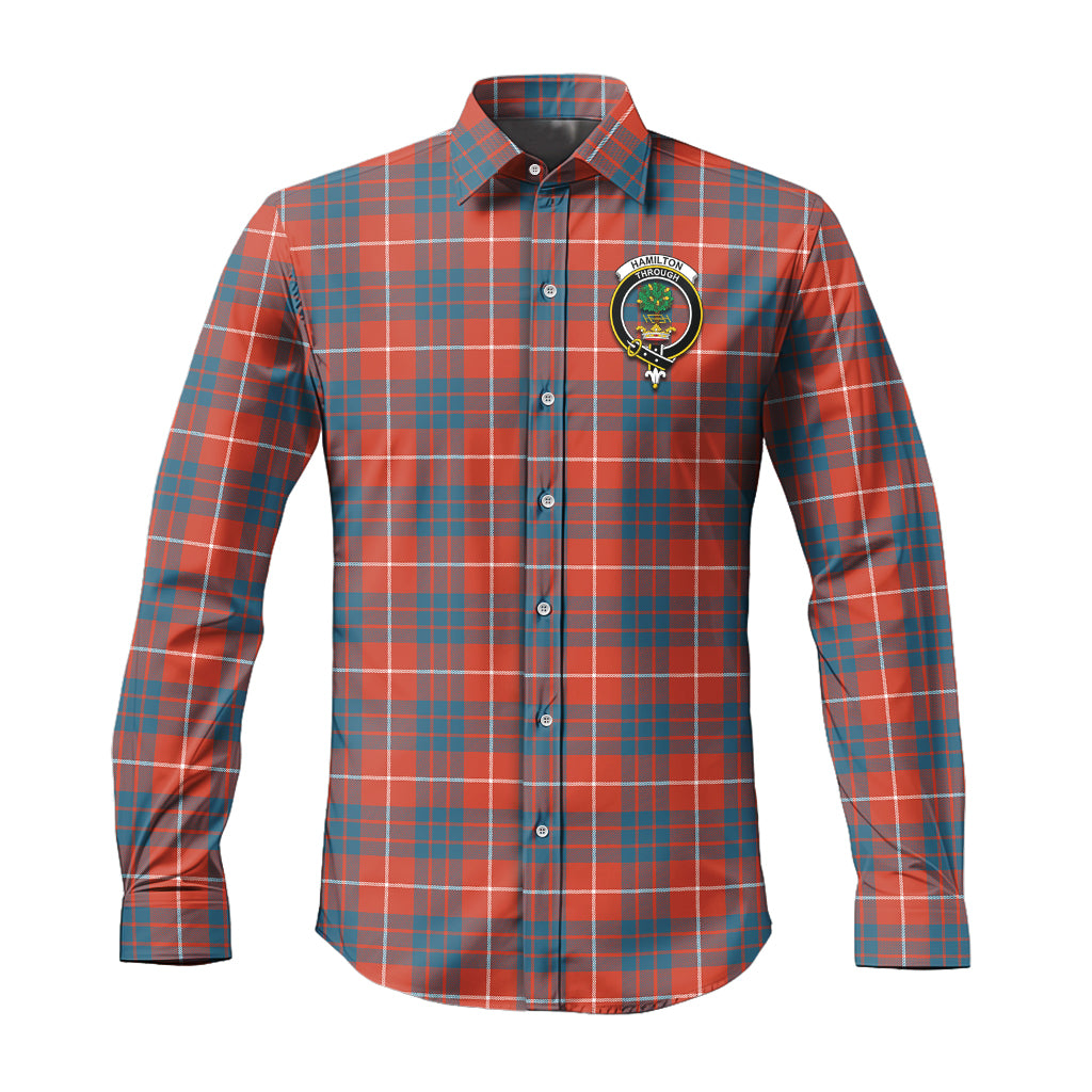 hamilton-ancient-tartan-long-sleeve-button-up-shirt-with-family-crest