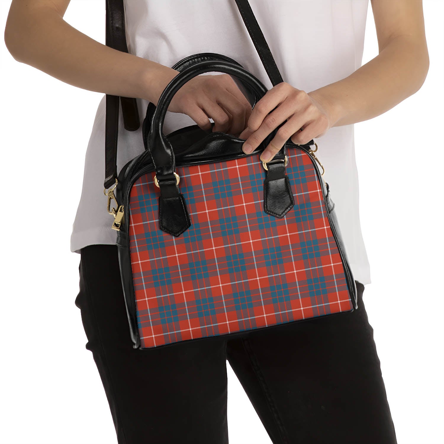 Hamilton Ancient Tartan Shoulder Handbags - Tartanvibesclothing