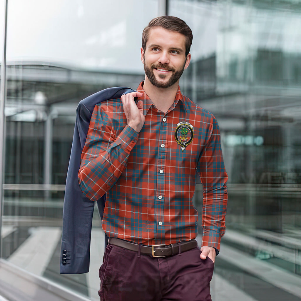 hamilton-ancient-tartan-long-sleeve-button-up-shirt-with-family-crest