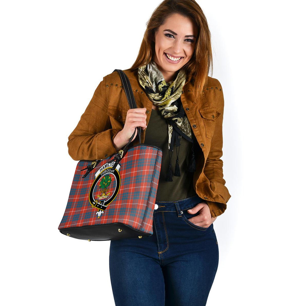 hamilton-ancient-tartan-leather-tote-bag-with-family-crest