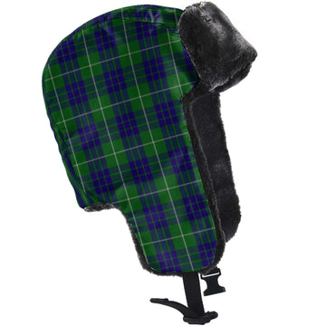 Hamilton Green Hunting Tartan Winter Trapper Hat