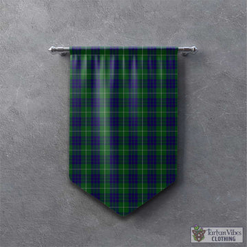 Hamilton Green Hunting Tartan Gonfalon, Tartan Banner