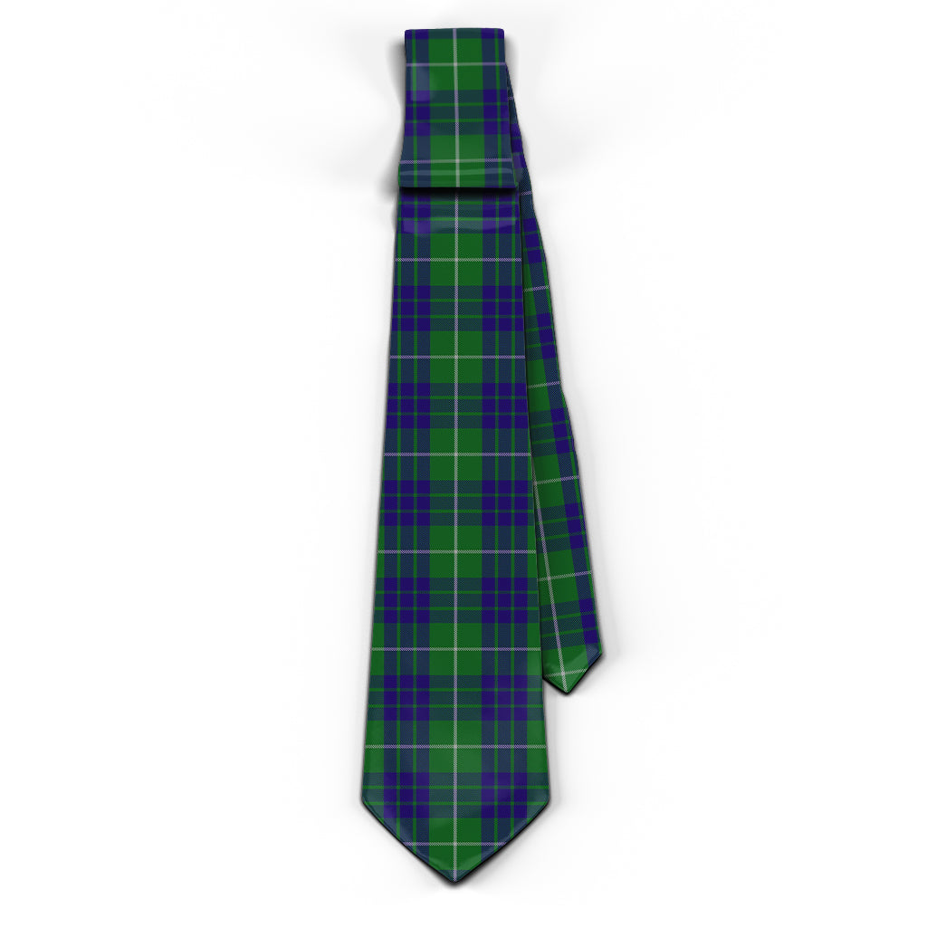 Hamilton Green Hunting Tartan Classic Necktie - Tartan Vibes Clothing