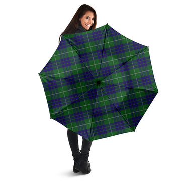 Hamilton Green Hunting Tartan Umbrella