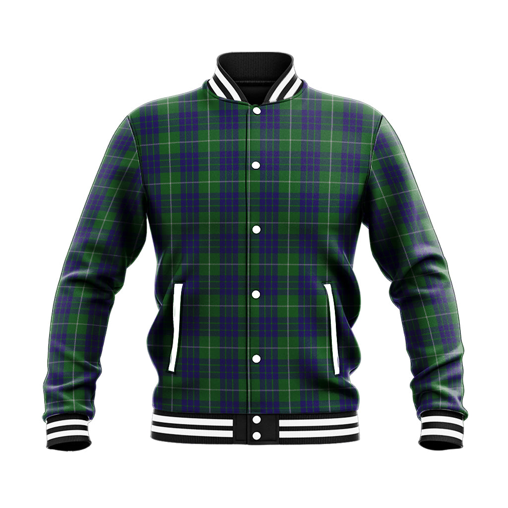 Hamilton Green Hunting Tartan Baseball Jacket - Tartan Vibes Clothing