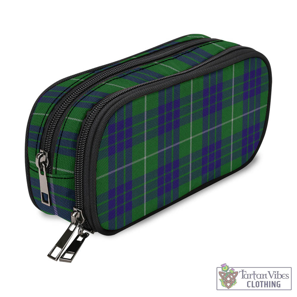 Tartan Vibes Clothing Hamilton Green Hunting Tartan Pen and Pencil Case