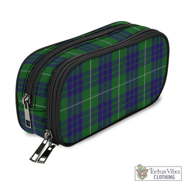 Hamilton Green Hunting Tartan Pen and Pencil Case