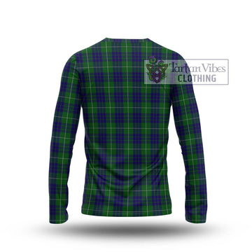 Hamilton Green Hunting Tartan Long Sleeve T-Shirt with Family Crest DNA In Me Style