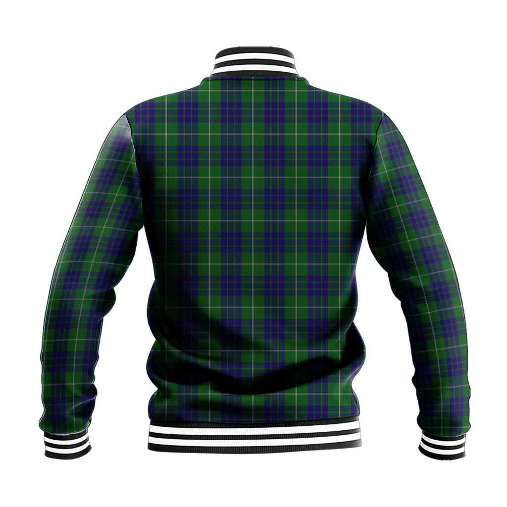 Hamilton Green Hunting Tartan Baseball Jacket - Tartan Vibes Clothing