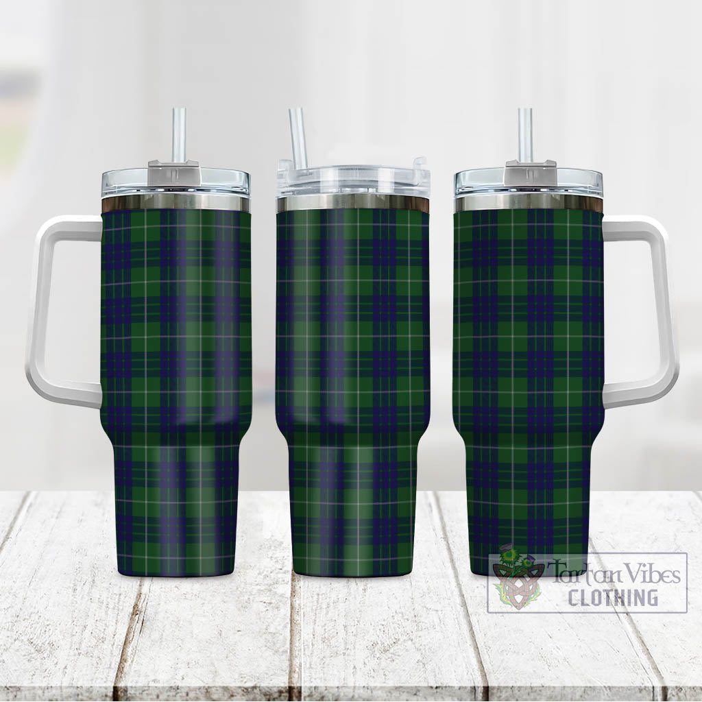 Tartan Vibes Clothing Hamilton Green Hunting Tartan Tumbler with Handle