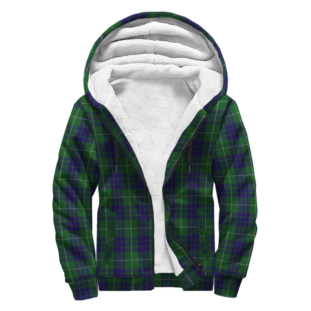 hamilton-green-hunting-tartan-sherpa-hoodie-with-family-crest