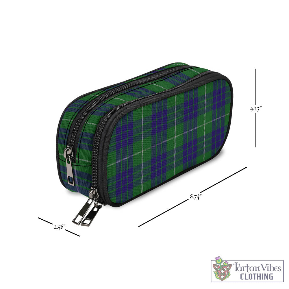 Tartan Vibes Clothing Hamilton Green Hunting Tartan Pen and Pencil Case