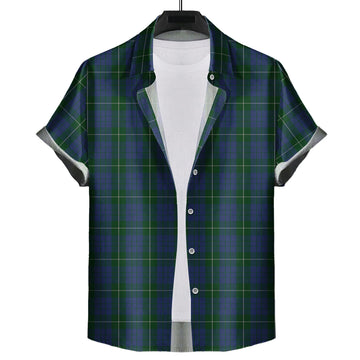 Hamilton Hunting Tartan Short Sleeve Button Down Shirt