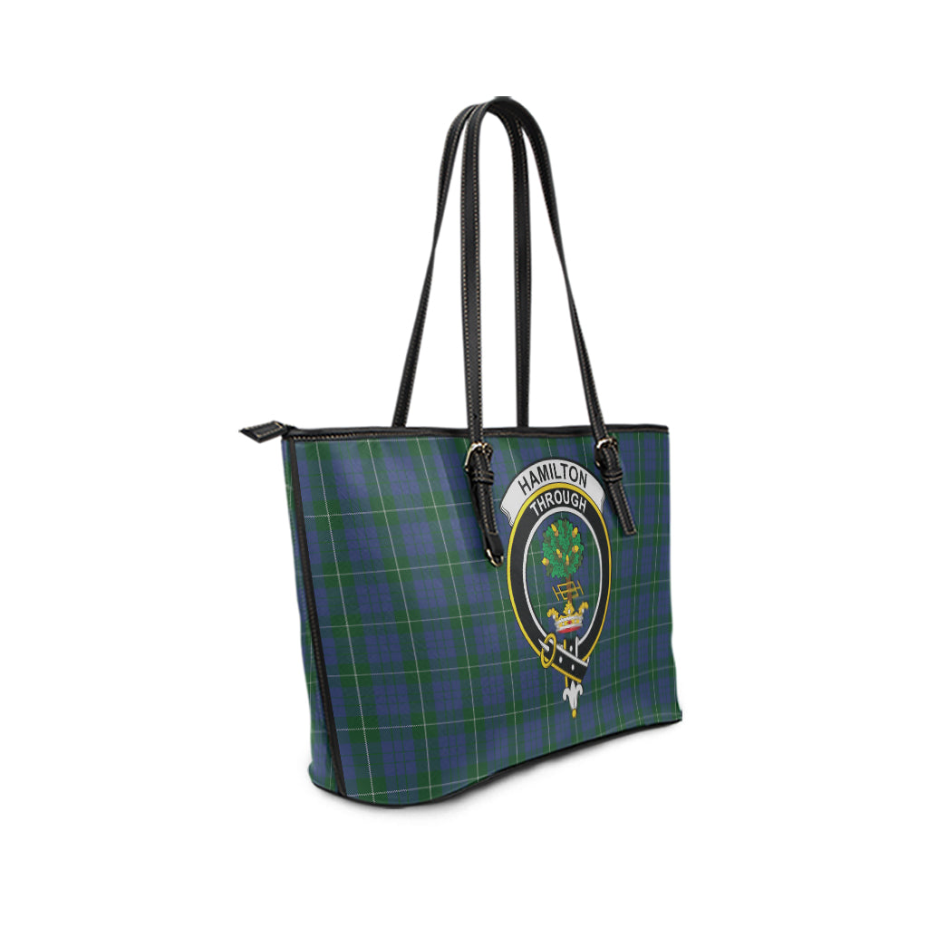 hamilton-hunting-tartan-leather-tote-bag-with-family-crest