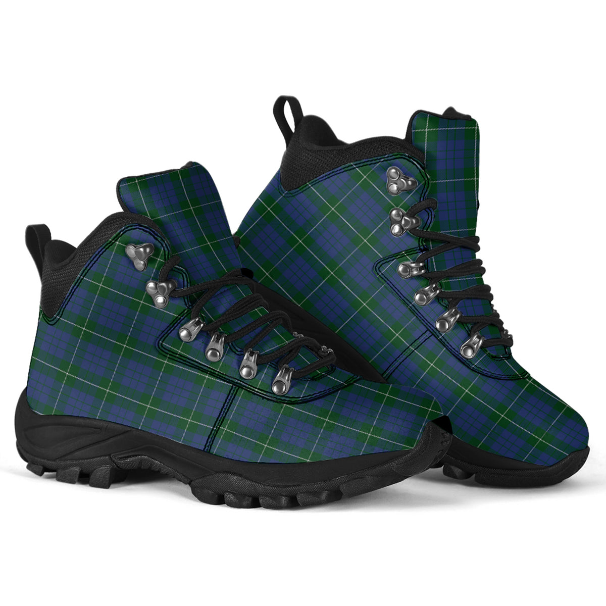 Hamilton Hunting Tartan Alpine Boots - Tartanvibesclothing