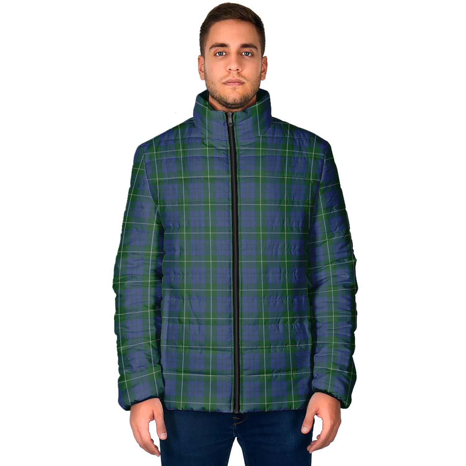 Hamilton Hunting Tartan Padded Jacket - Tartanvibesclothing