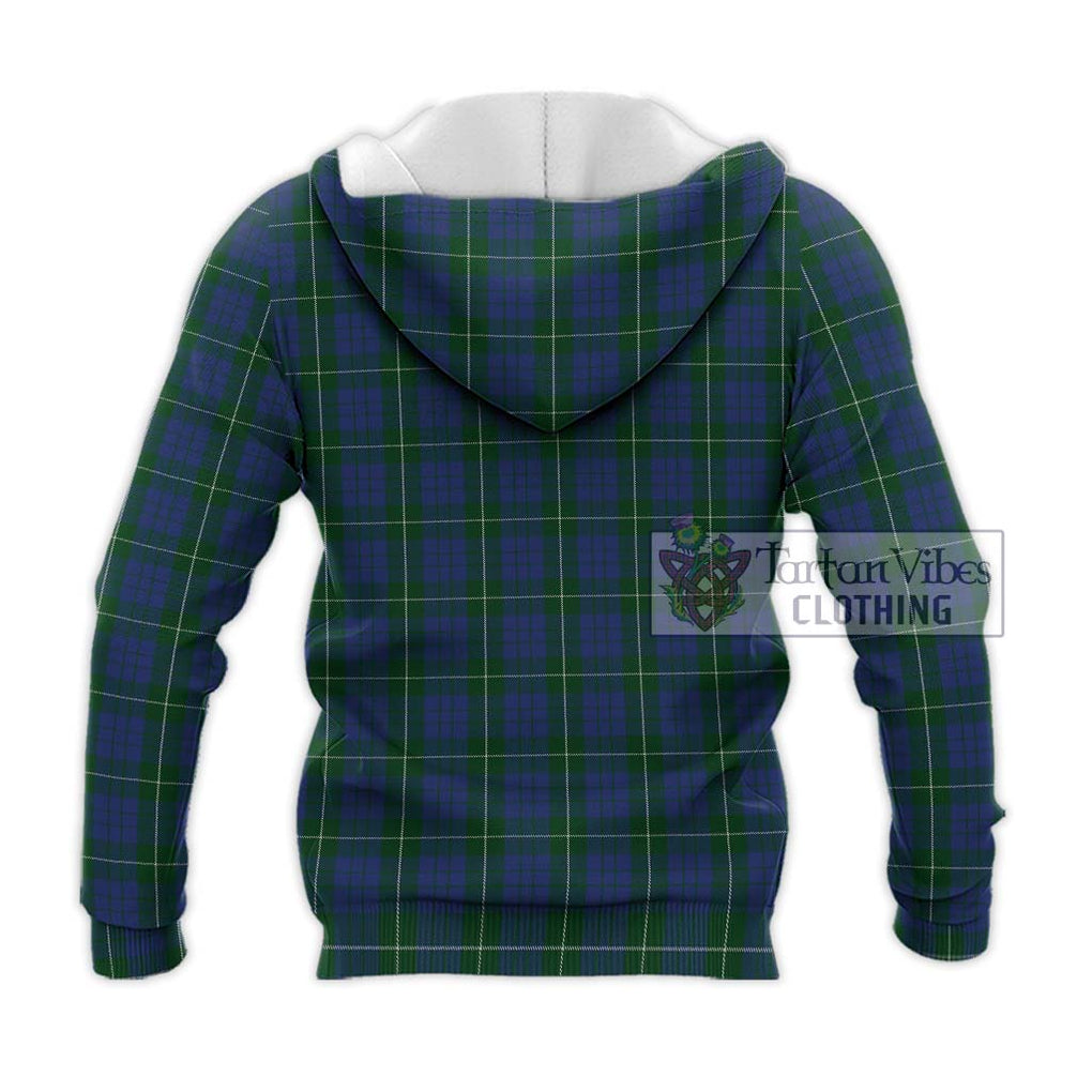 Hamilton Hunting Tartan Knitted Hoodie with Family Crest DNA In Me Style - Tartanvibesclothing Shop