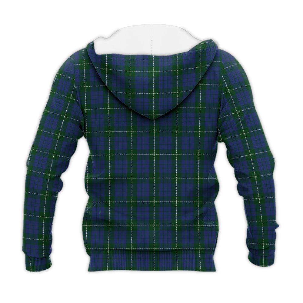 hamilton-hunting-tartan-knitted-hoodie-with-family-crest