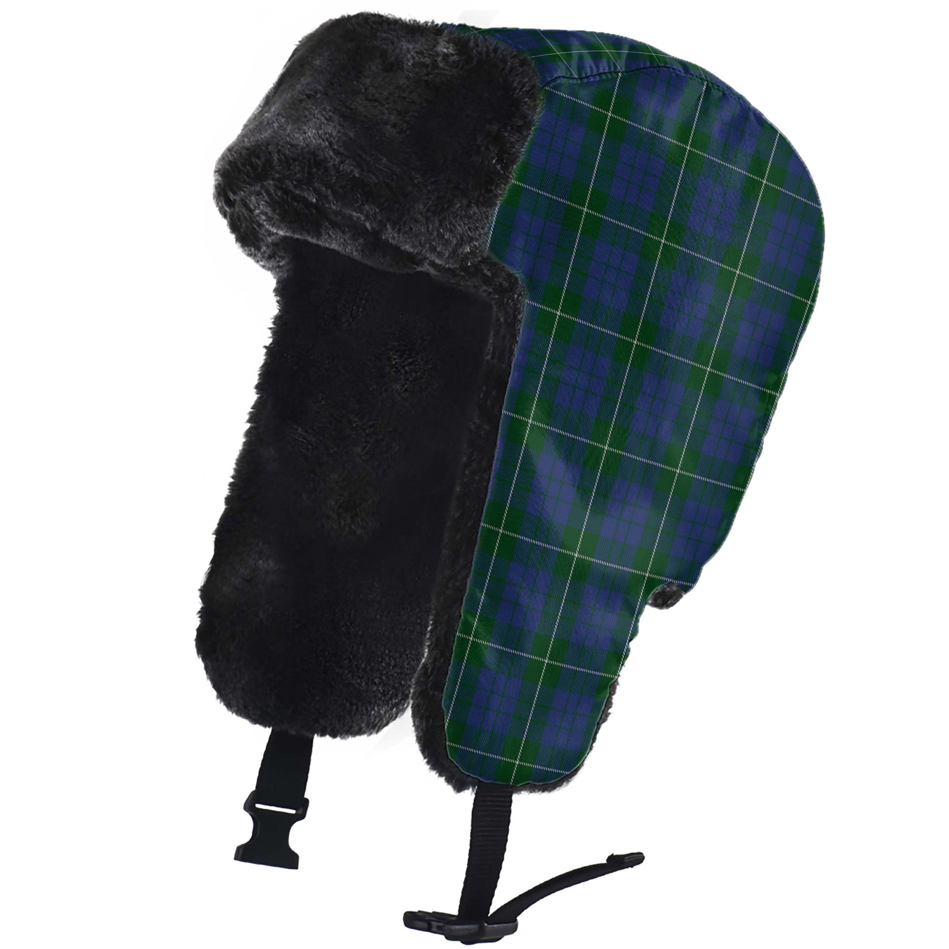 Hamilton Hunting Tartan Winter Trapper Hat - Tartanvibesclothing