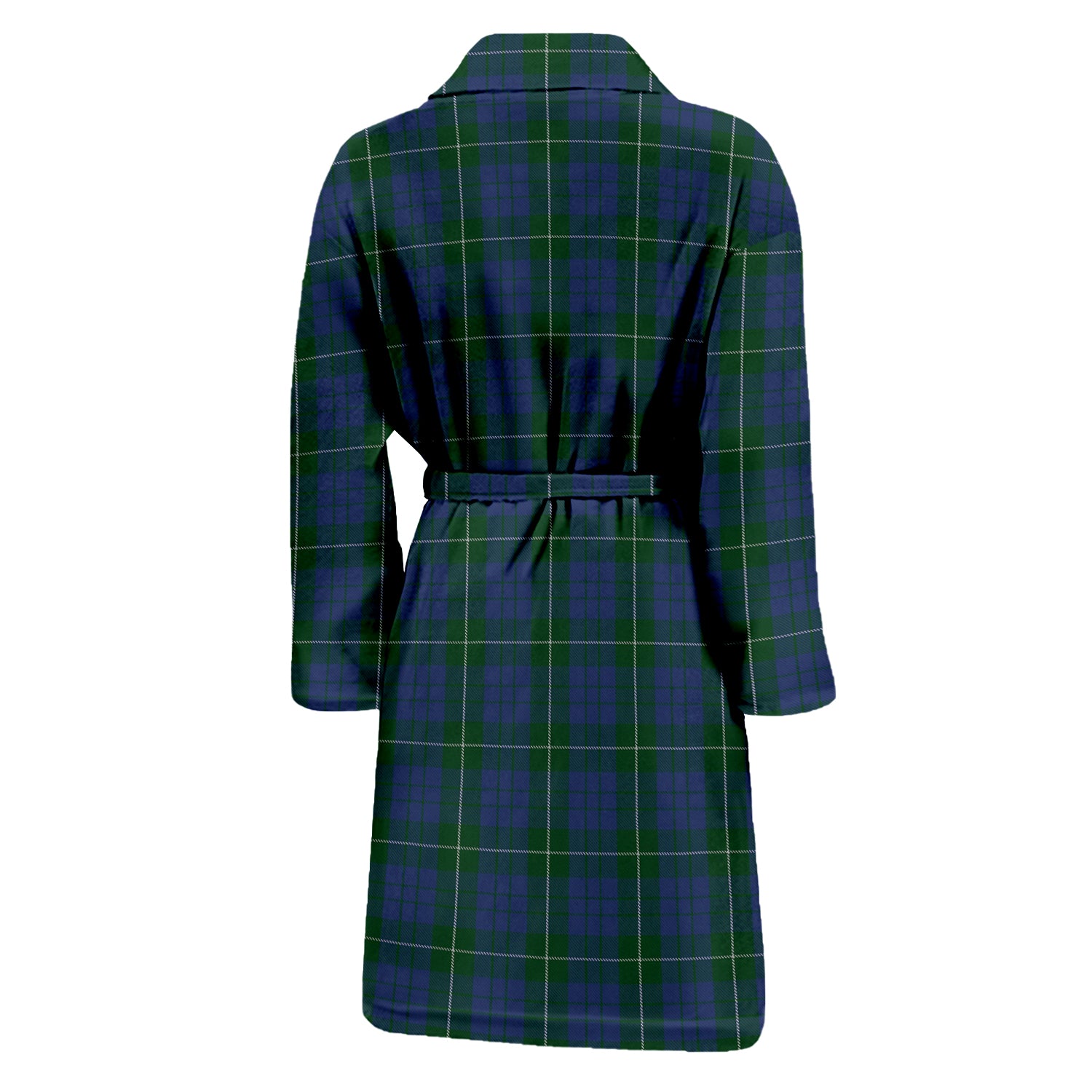 Hamilton Hunting Tartan Bathrobe with Family Crest - Tartan Vibes Clothing