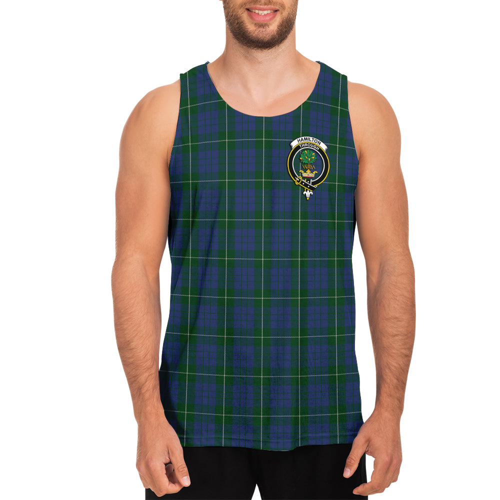 hamilton-hunting-tartan-mens-tank-top-with-family-crest