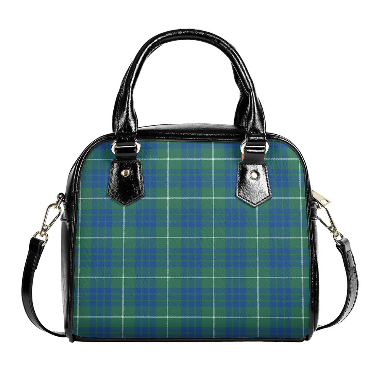 Hamilton Hunting Ancient Tartan Shoulder Handbags One Size 6*25*22 cm - Tartanvibesclothing