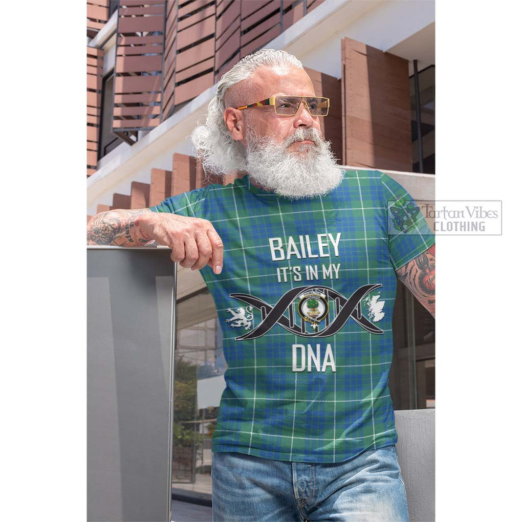 Tartan Vibes Clothing Hamilton Hunting Ancient Tartan Cotton T-shirt with Family Crest DNA In Me Style