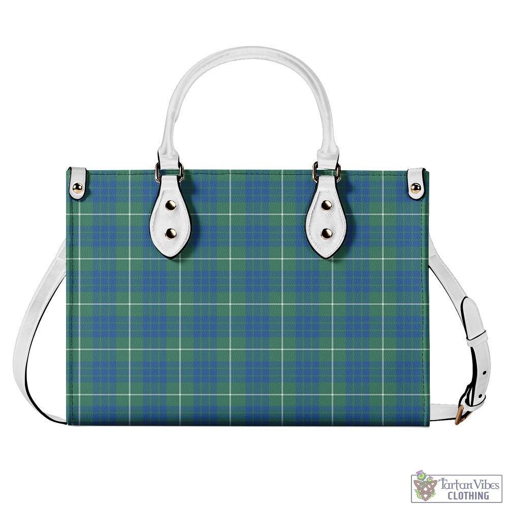 Tartan Vibes Clothing Hamilton Hunting Ancient Tartan Luxury Leather Handbags