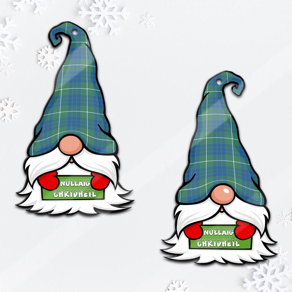 Hamilton Hunting Ancient Gnome Christmas Ornament with His Tartan Christmas Hat - Tartan Vibes Clothing