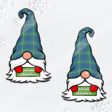 Hamilton Hunting Ancient Gnome Christmas Ornament with His Tartan Christmas Hat