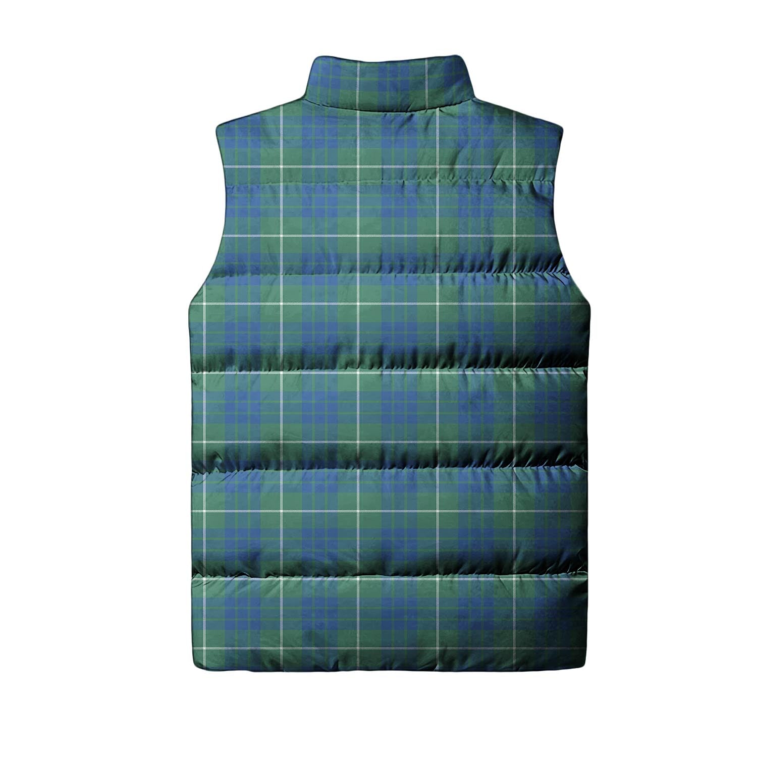 Hamilton Hunting Ancient Tartan Sleeveless Puffer Jacket with Family Crest - Tartanvibesclothing