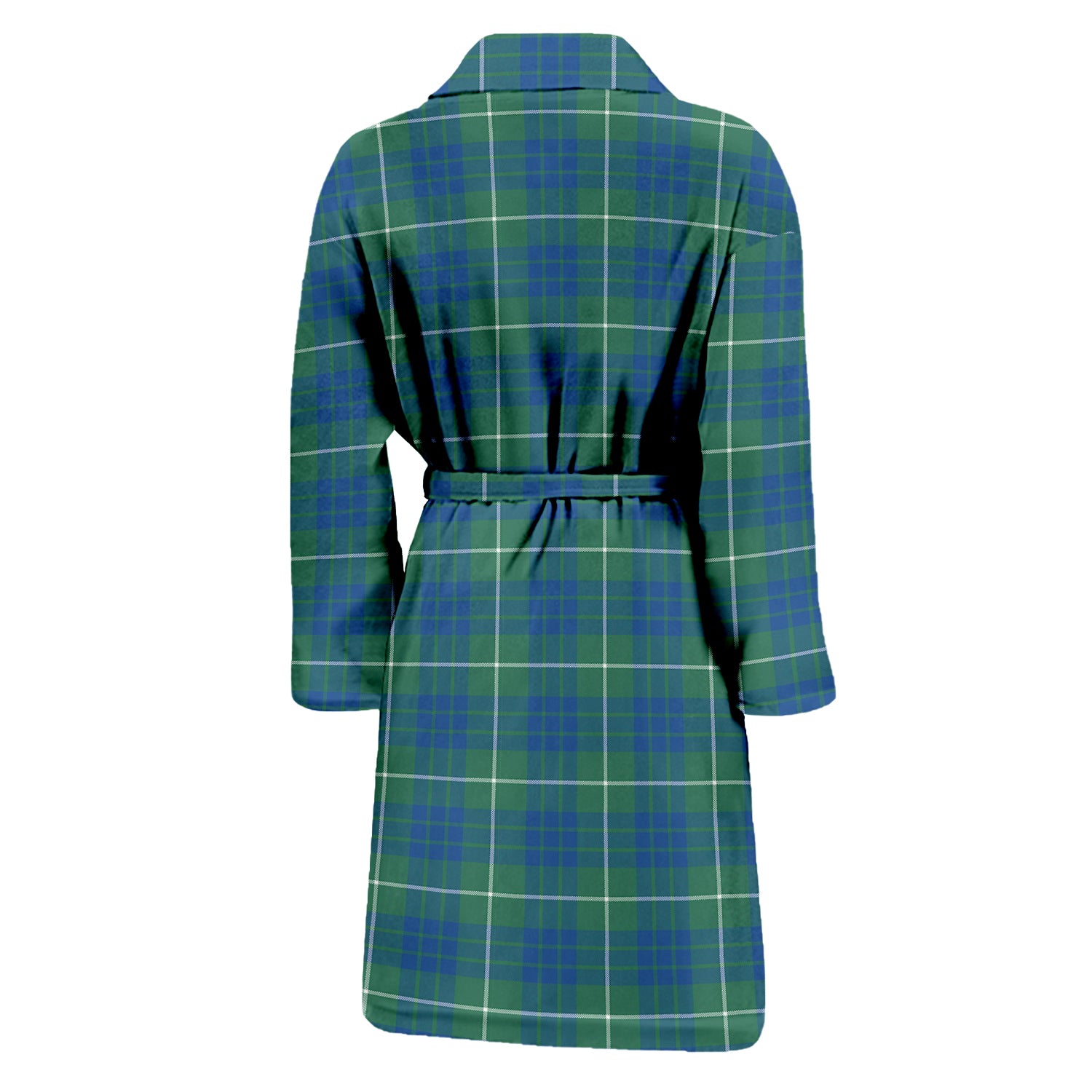 Hamilton Hunting Ancient Tartan Bathrobe with Family Crest - Tartan Vibes Clothing