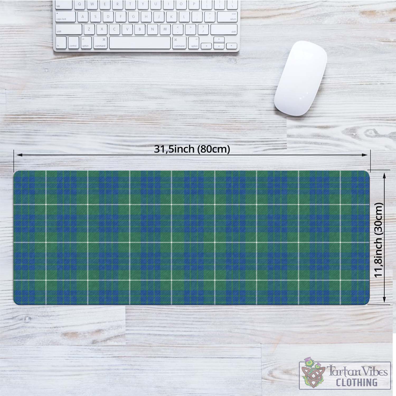 Tartan Vibes Clothing Hamilton Hunting Ancient Tartan Mouse Pad