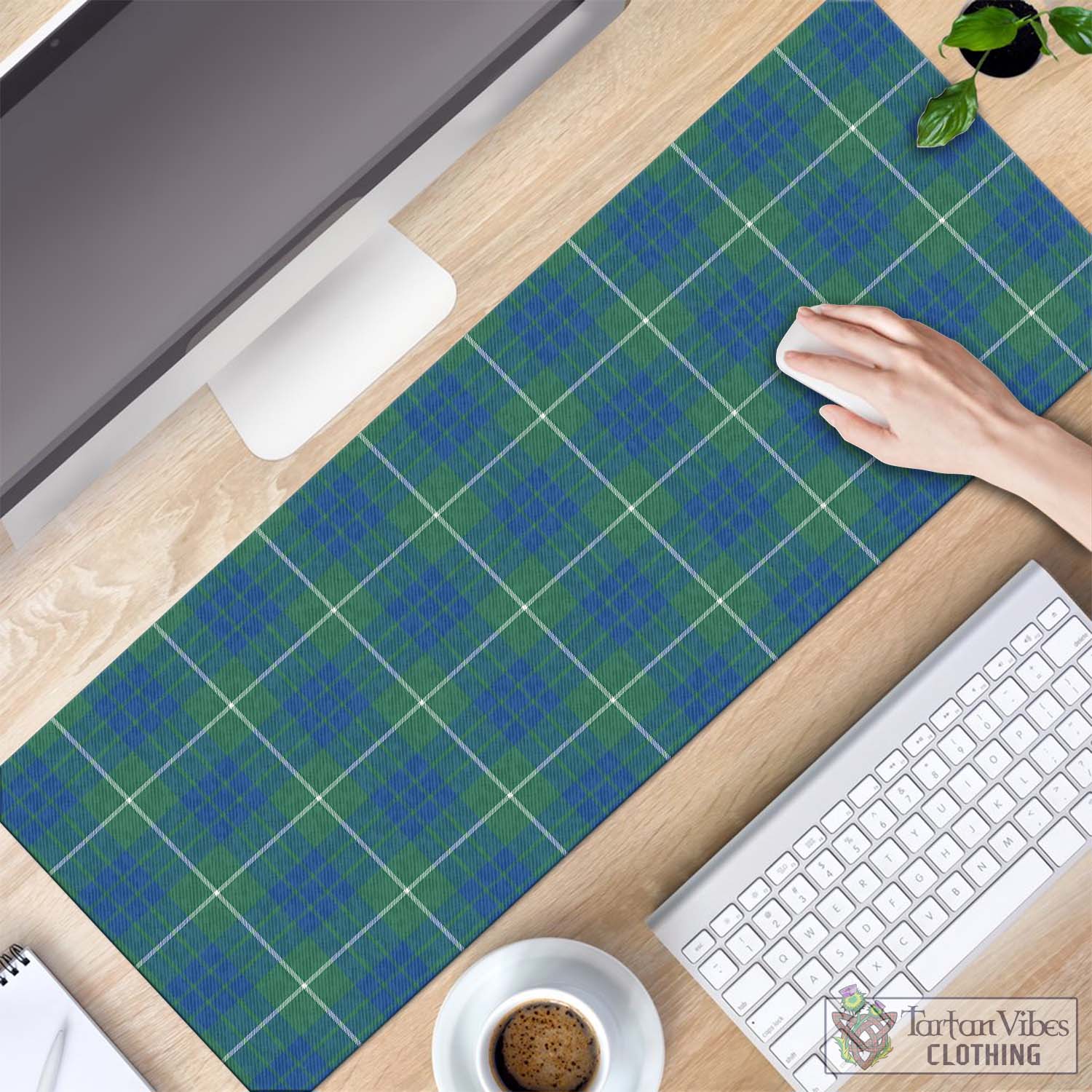 Tartan Vibes Clothing Hamilton Hunting Ancient Tartan Mouse Pad