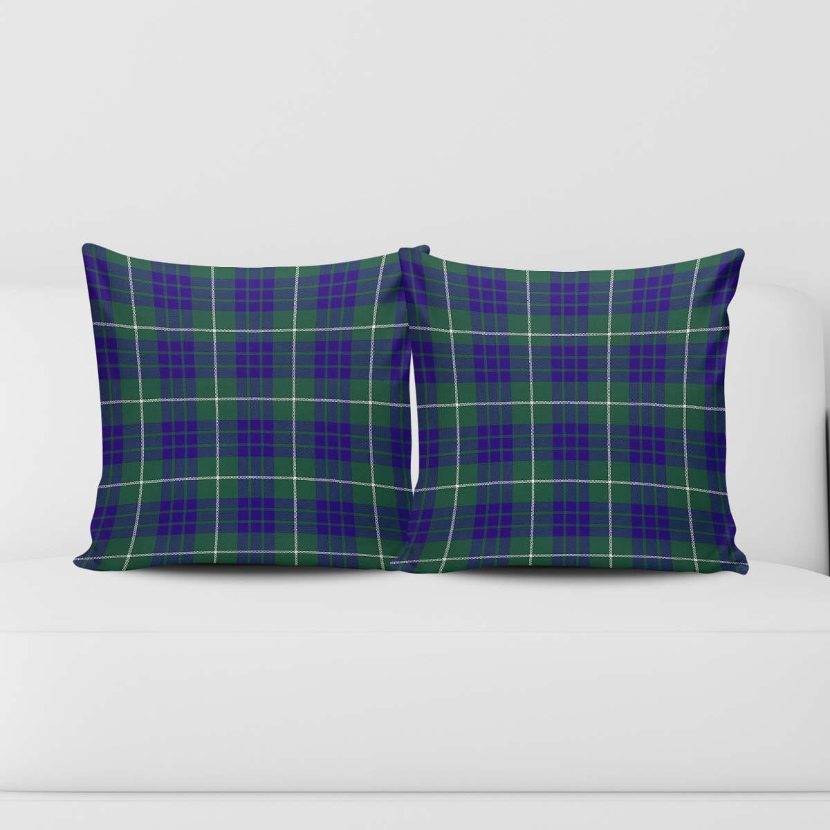 Hamilton Hunting Modern Tartan Pillow Cover Square Pillow Cover - Tartanvibesclothing