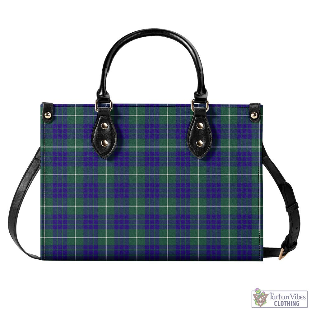 Tartan Vibes Clothing Hamilton Hunting Modern Tartan Luxury Leather Handbags