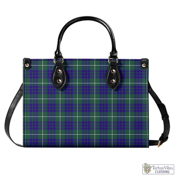 Hamilton Hunting Modern Tartan Luxury Leather Handbags