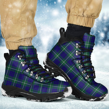 Hamilton Hunting Modern Tartan Alpine Boots