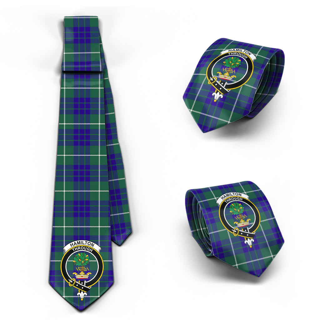 hamilton-hunting-modern-tartan-classic-necktie-with-family-crest