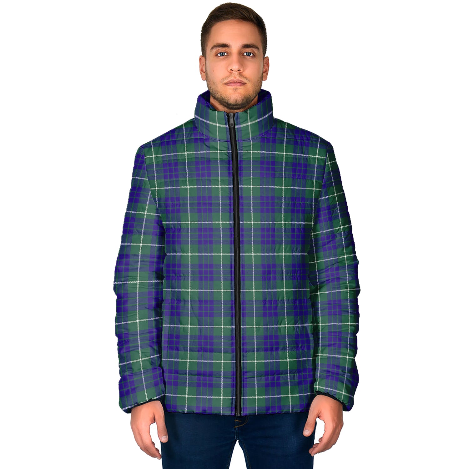 Hamilton Hunting Modern Tartan Padded Jacket - Tartan Vibes Clothing