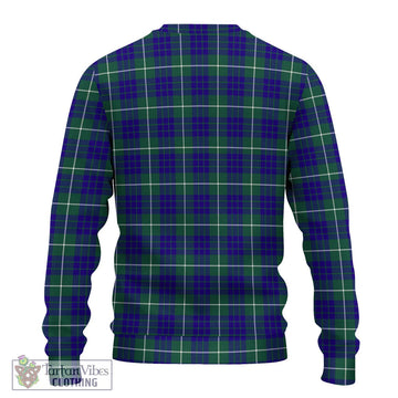 Hamilton Hunting Modern Tartan Ugly Sweater with Family Crest DNA In Me Style