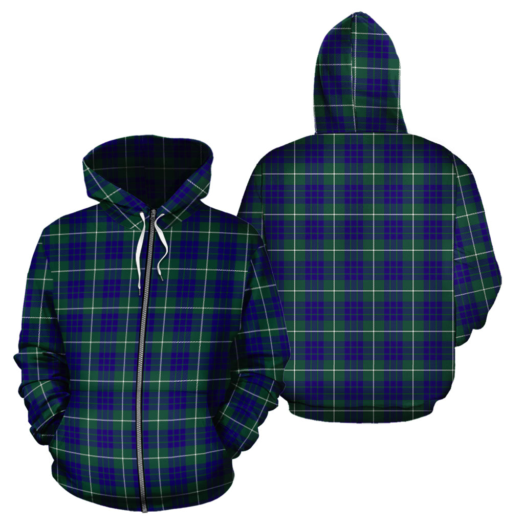 Hamilton Hunting Modern Tartan Hoodie - Tartan Vibes Clothing