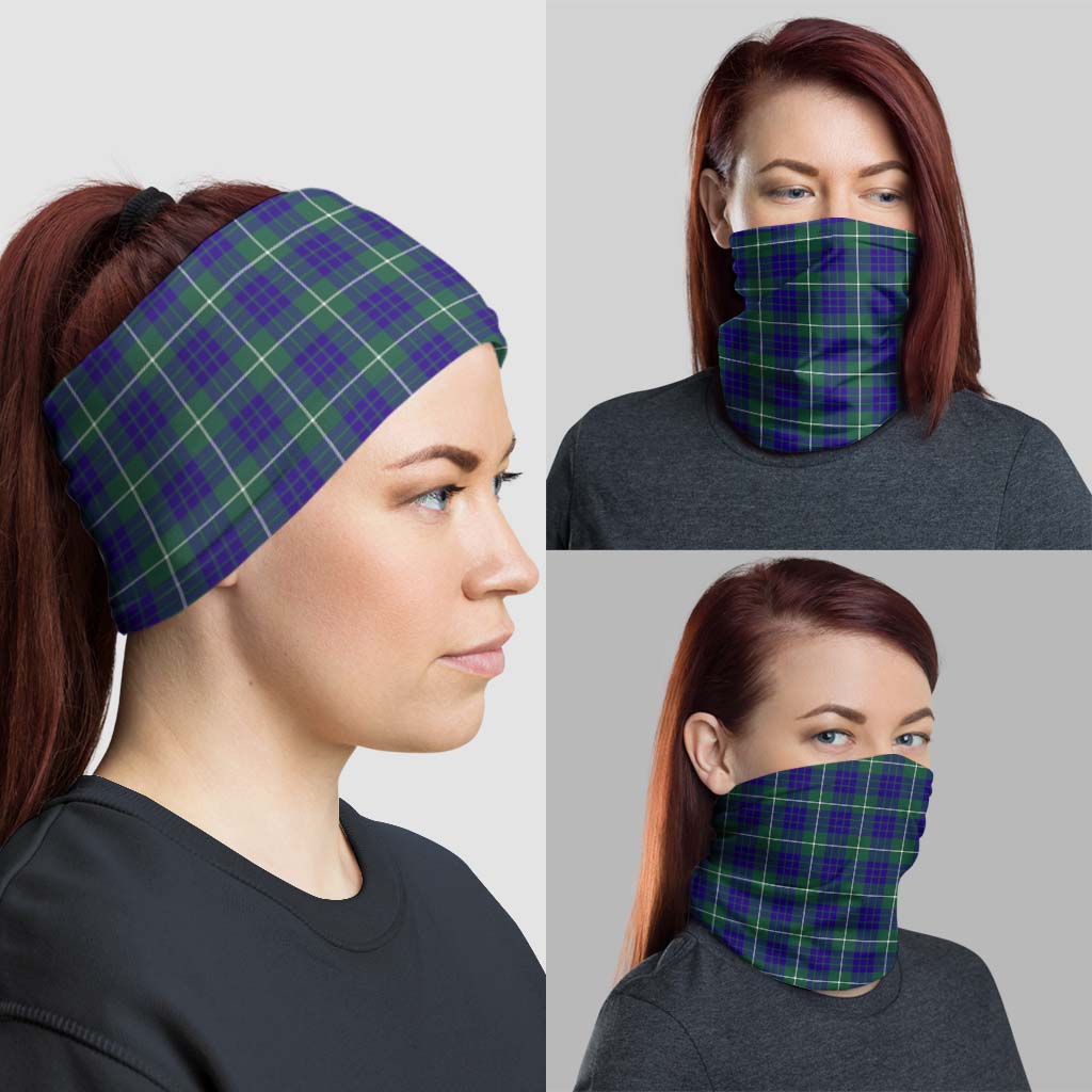 Hamilton Hunting Modern Tartan Neck Gaiters, Tartan Bandanas, Tartan Head Band