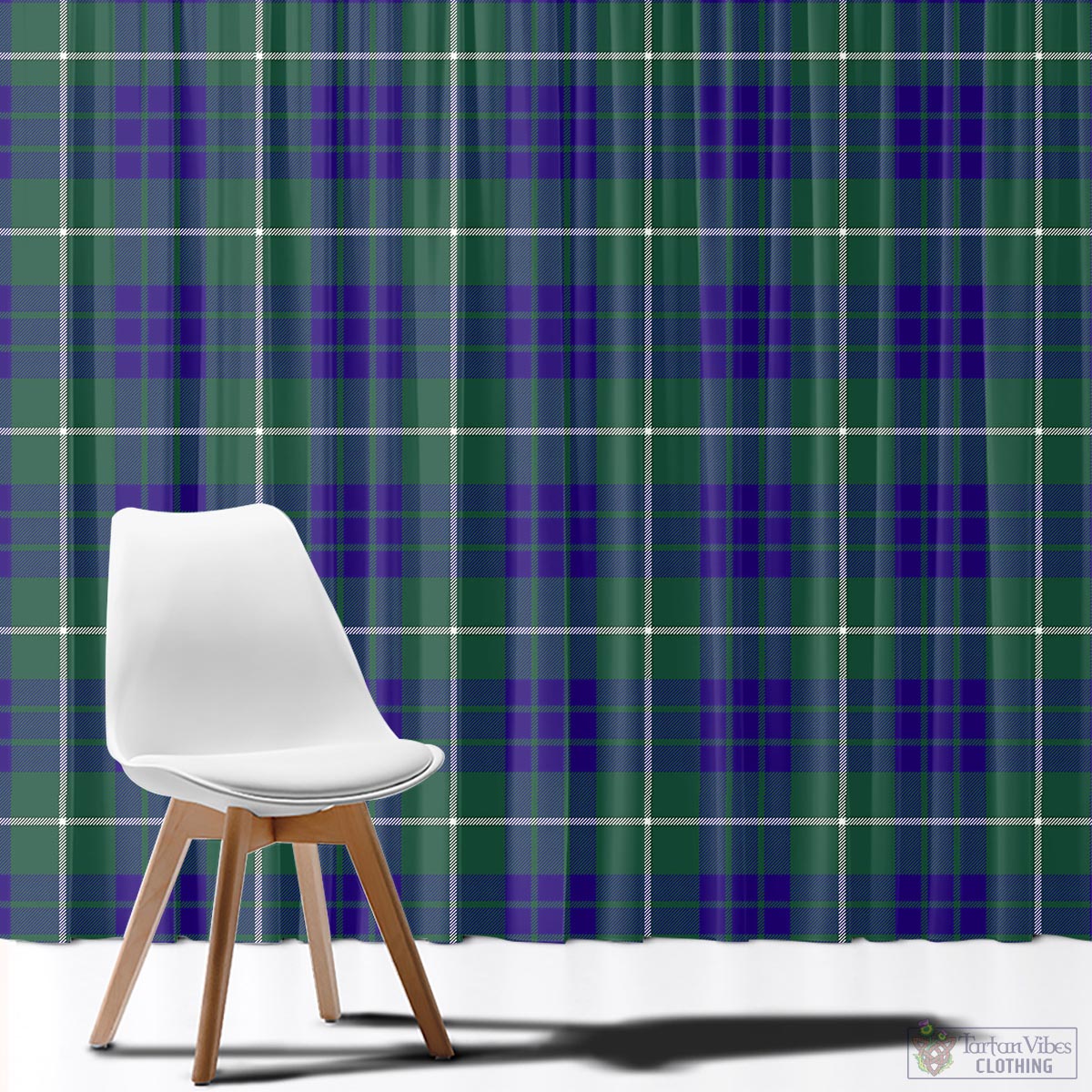 Hamilton Hunting Modern Tartan Window Curtain