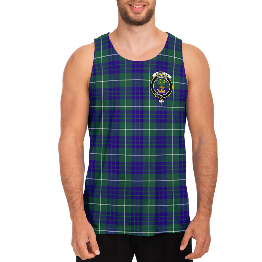 hamilton-hunting-modern-tartan-mens-tank-top-with-family-crest