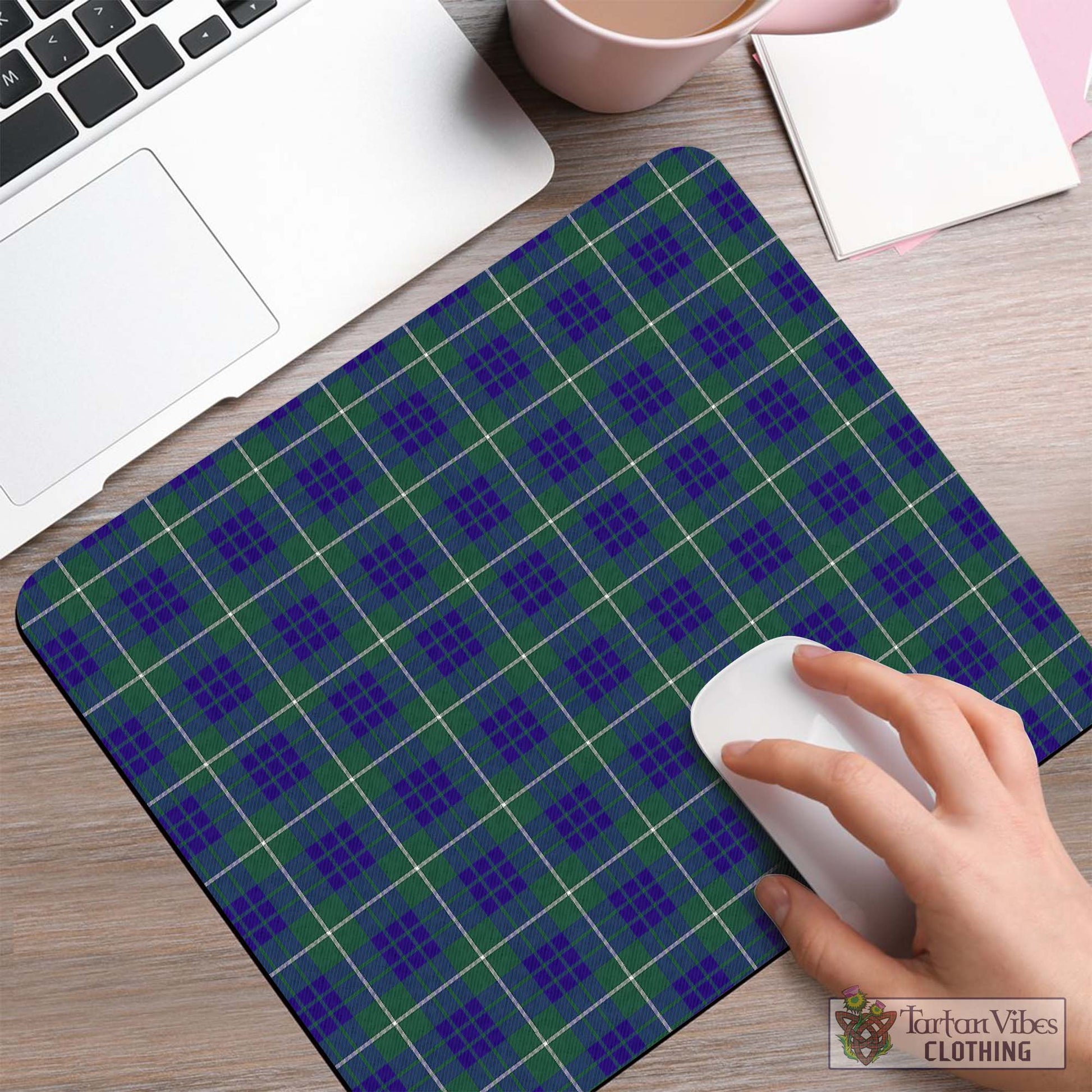 Tartan Vibes Clothing Hamilton Hunting Modern Tartan Mouse Pad