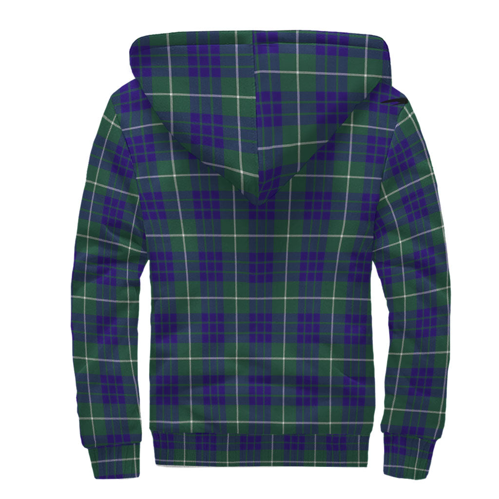 hamilton-hunting-modern-tartan-sherpa-hoodie-with-family-crest