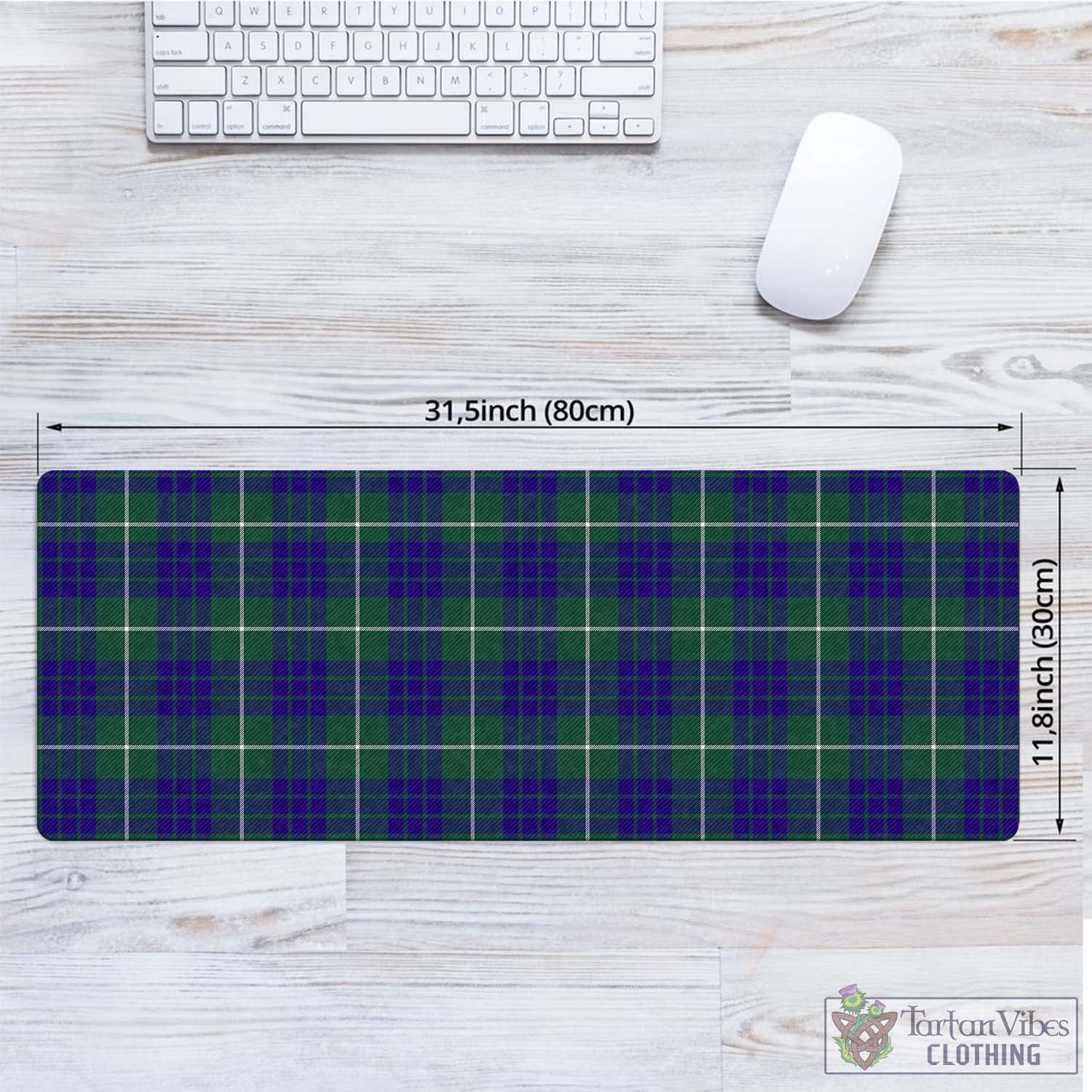 Tartan Vibes Clothing Hamilton Hunting Modern Tartan Mouse Pad