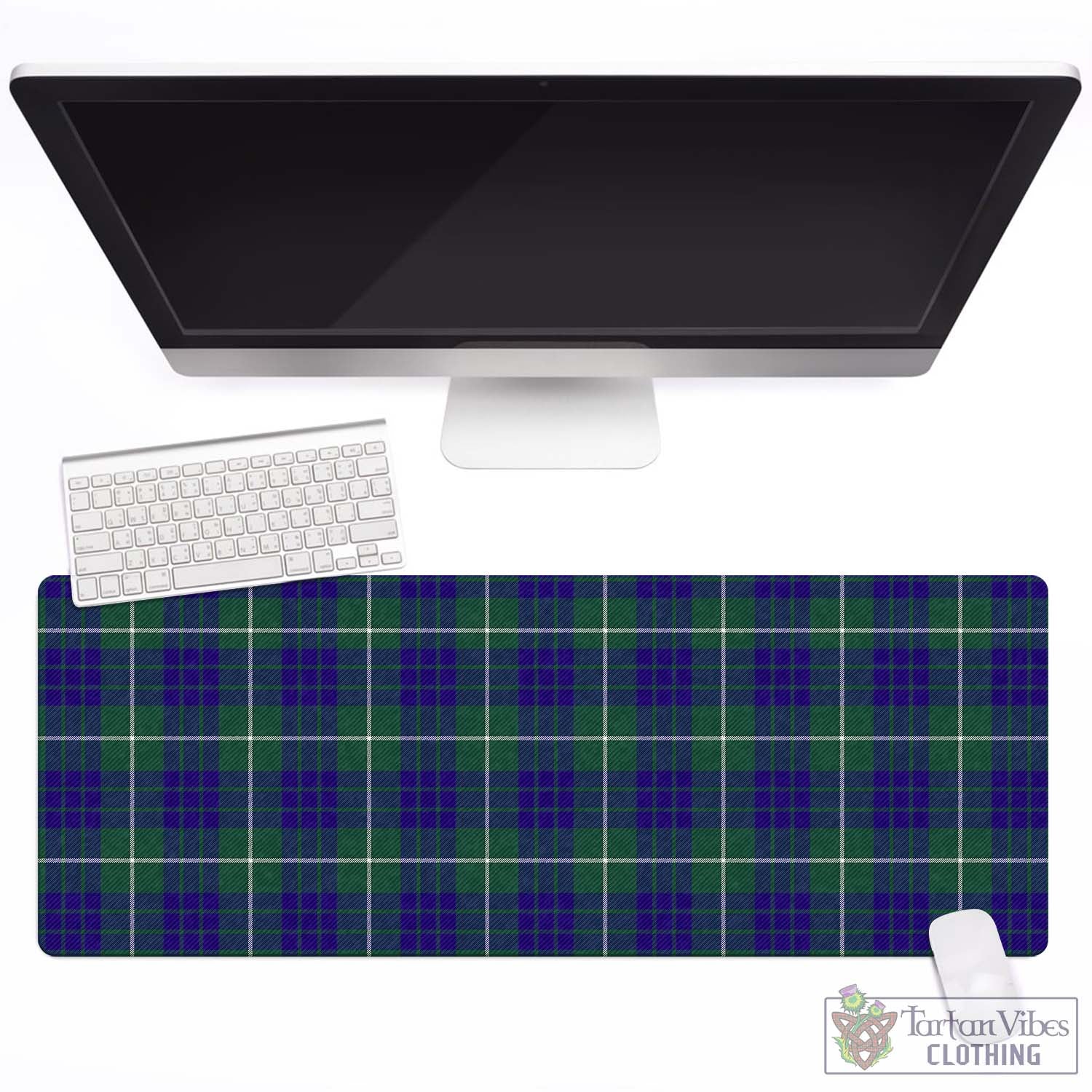 Tartan Vibes Clothing Hamilton Hunting Modern Tartan Mouse Pad